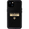 NFL New Orleans Saints Black Performance Series iPhone 15 Plus Waterproof Case